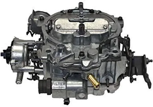 A-Team Performance Carburador Rochester Quadrajet 1904 de 4 MV, estrangulador eléctrico pulido, vacío secundario de 4 barriles, respuesta del