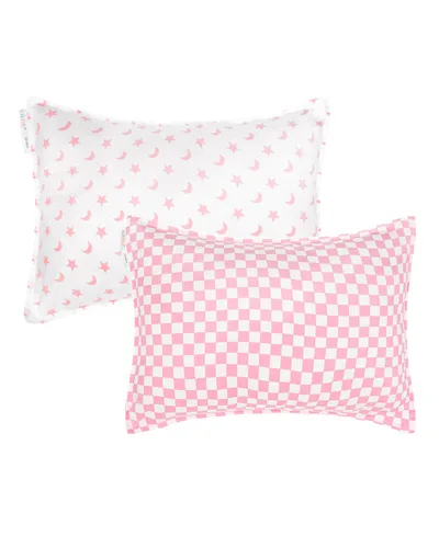 Miniatura 74 de ALVABABY Paquete de 2 fundas de almohada de algodón orgánico para niños pequeños, fundas de almohada para niños de 13 x 18 pulgadas o 12 x 16