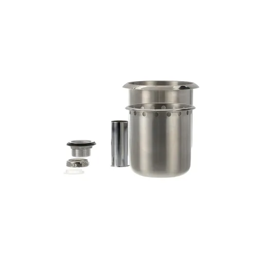 Miniatura 6 de Encore - Conjunto de pozo de acero inoxidable con menos grifo