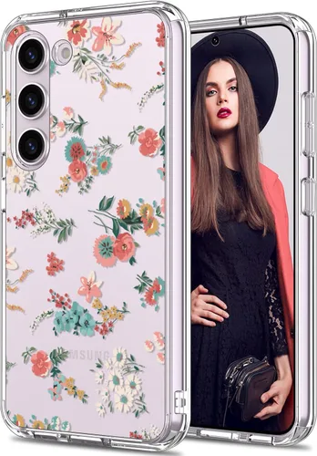 Miniatura 16 de ICEDIO Funda para Samsung Galaxy S23 Plus, delgada, transparente, con diseños de moda, para niñas y mujeres, funda protectora duradera y resistente