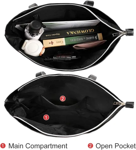 Miniatura 7 de Bolso de mano de piel de conejillo de indias para mujer, Multi