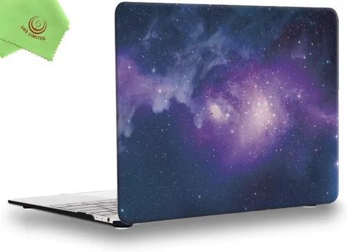 Miniatura 42 de Carcasa para MacBook Air de 13 pulgadas, UESWILL, carcasa rígida mate de tacto suave para MacBook Air de 13 pulgadas (Modelo A1466 / A1369) de Negro
