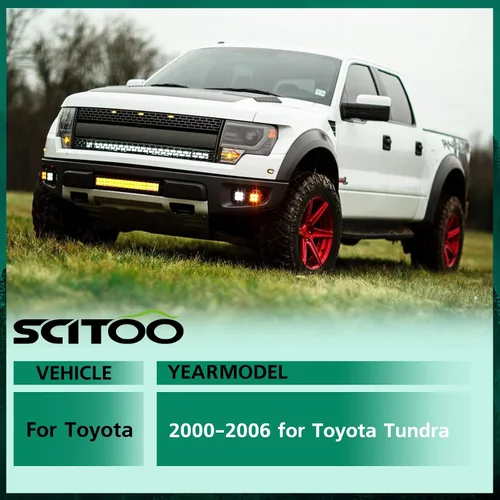 Miniatura 2 de SCITOO Elevadores de 2 pulgadas delantero y 3 pulgadas de suspensión trasera Espaciadores de puntal para Toyota Tundra Kit de elevación
