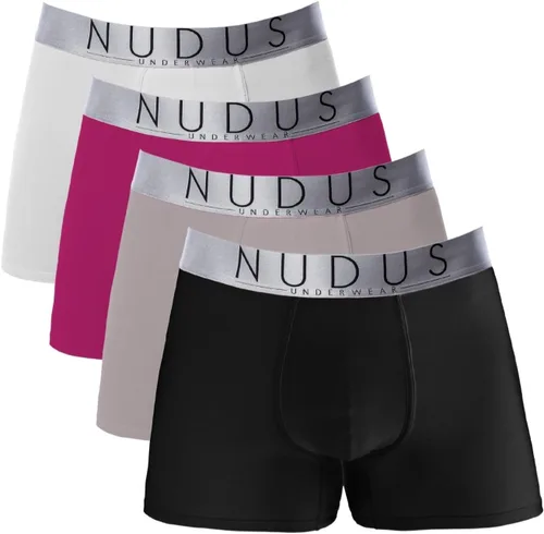 Miniatura 11 de NUDUS Ropa Interior de Algodón para Hombre Paquete de 4 Caja de Regalo - Calzoncillos - Trunks - Bóxer Briefs