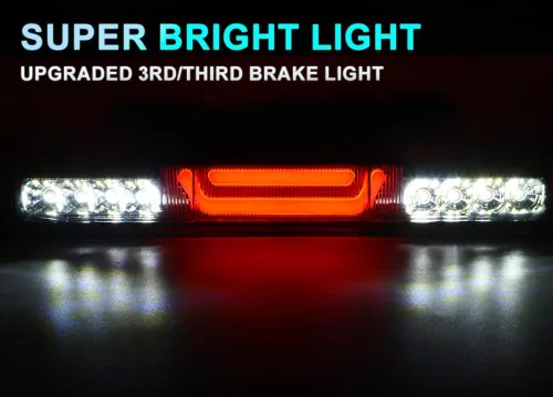 Miniatura 4 de PIT66 3ª luz de freno compatible con Chevy Silverado 1500 2500 3500 y modelos HD (99-06 silverado/sierra)