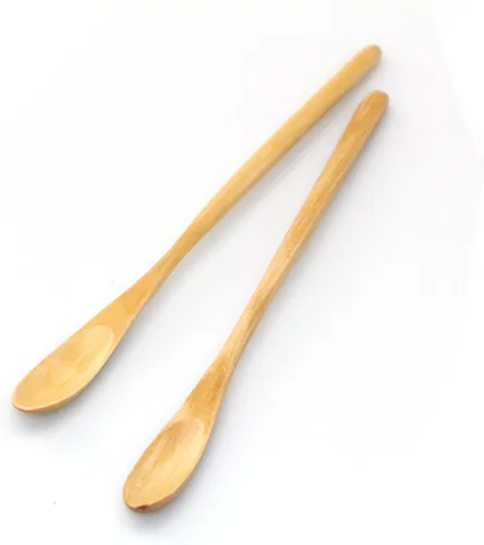 Miniatura 2 de 4 cucharas de café de madera, cuchara de madera pequeña, cuchara de mango largo para remover la cocina