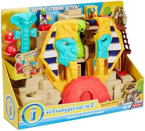 Miniatura 4 de Fisher-Price Pirámide de golpe de serpiente Imaginext