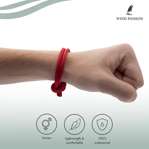 Miniatura 33 de Wind Passion Pulsera para hombre con cuerda mono con estilo náutico trenzado