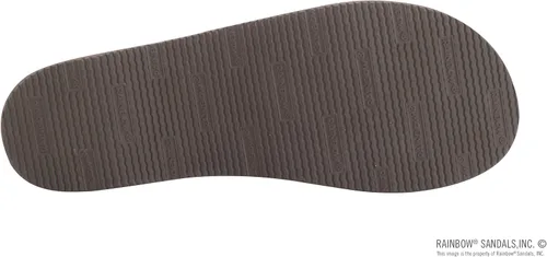 Miniatura 5 de Rainbow Sandals Piel de una sola capa para mujer con correa estrecha de cristal Swarovski, Negro