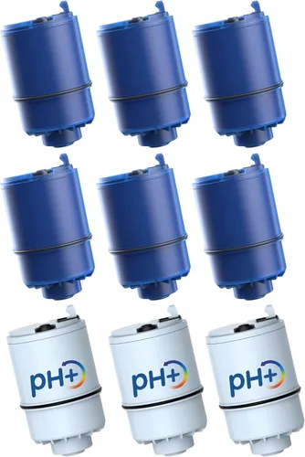 AQUA CREST Filtro de agua certificado NSF, repuesto para todos los sistemas de filtración de grifos PUR®, PUR®PLUS y paquete de 3 filtros de