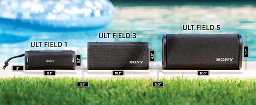 Miniatura 13 de Sony ULT Field 1 - Altavoz Bluetooth portátil impermeable, graves mejorados, batería de 12 horas, clasificación IP67, a prueba de polvo, a prueba