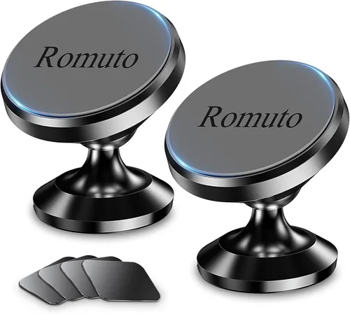【Paquete de 2】 Soporte magnético para teléfono para tablero de automóvil 【Imán fuerte】Soporte magnético de teléfono para iPhone para soporte de