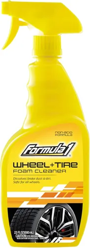 Miniatura 8 de Formula 1 Limpiador de ruedas y neumáticos: elimina el polvo de los frenos y la suciedad, brilla rápidamente llantas y neumáticos, seguro para todos