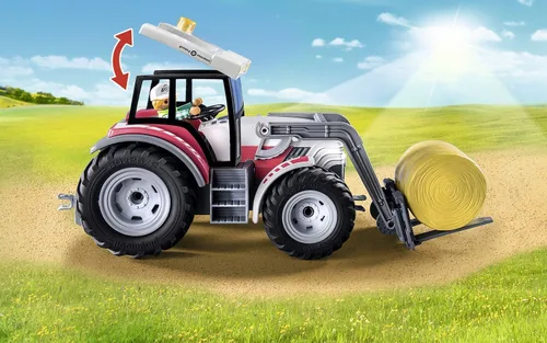 Miniatura 6 de Playmobil Tractor grande con accesorios