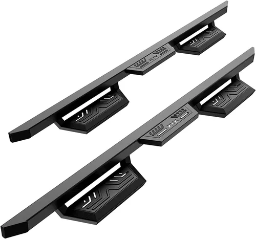Miniatura 11 de KYX Estribos para Ford F150 SuperCrew Cab 2015-2025 / Ford F250 F350 SuperDuty Crew Cab 2017-2025, Escalones Laterales de 6 Pulgadas Barras Nerf