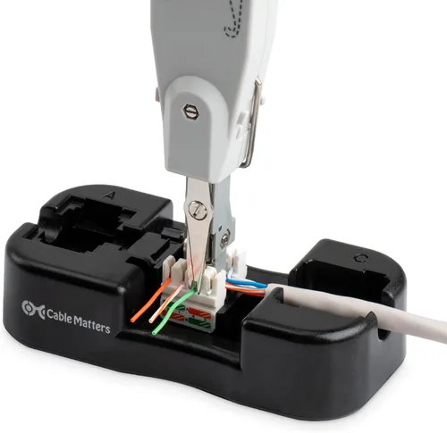 Miniatura 7 de Cable Matters Herramienta de impacto perforada con cuchilla Krone