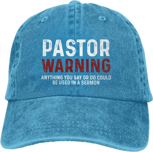 Miniatura 14 de Regalos de agradecimiento para pastores, regalos para pastores para hombres, sombrero de advertencia para pastor, gorra de advertencia para pastor