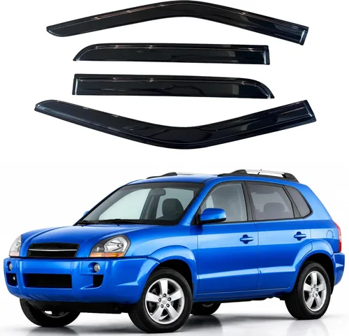 Miniatura 192 de Visor para ventana IG para Hyundai Venue 2020-2023, protector contra la lluvia, adhesivo extra duradero, deflector de viento para lado