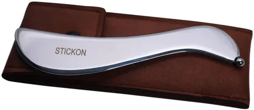 Miniatura 2 de STICKON Gua Sha Herramienta de masaje de acero inoxidable Gua Sha Scraping Herramientas de masaje IASTM Herramientas gran herramienta