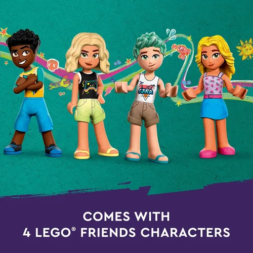 Miniatura 6 de LEGO Friends Beach Amusement Park 41737 - Juego de juguetes de construcción, un proyecto técnico para niños mayores de 12 años, con carrusel