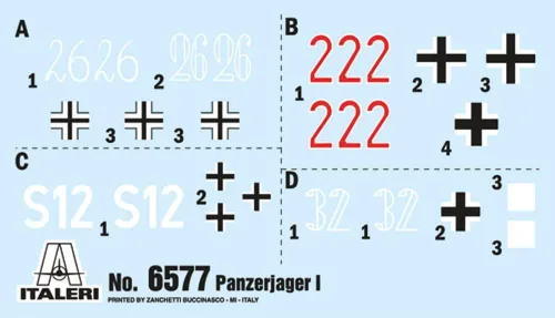 Miniatura 3 de Italeri 6577S 1:35 Panzerjager I Ger Hunter Edificio, Construcción, Fabricación de modelos de soporte, manualidades, aficiones, pegado, plástico