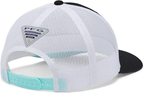 Miniatura 1043 de Columbia - Gorra de malla con bandera con árboles unisex para adultos, corona alta