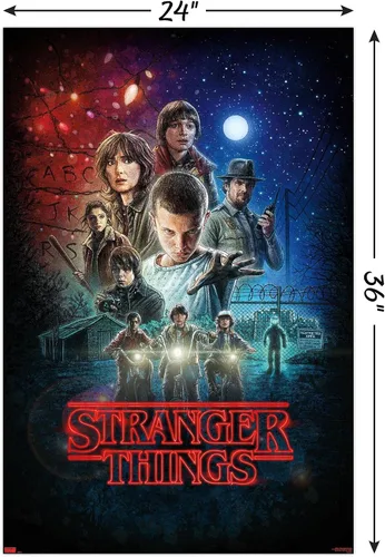 Miniatura 3 de Trends International 24X36 Netflix Stranger Things - Póster de pared de una hoja, 24" x 36", versión sin marco