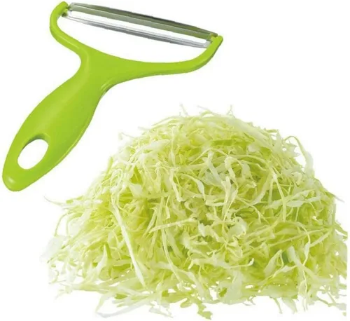 Rallador de col Pelador de patatas de acero inoxidable Cortador de verduras Cortador de ensalada