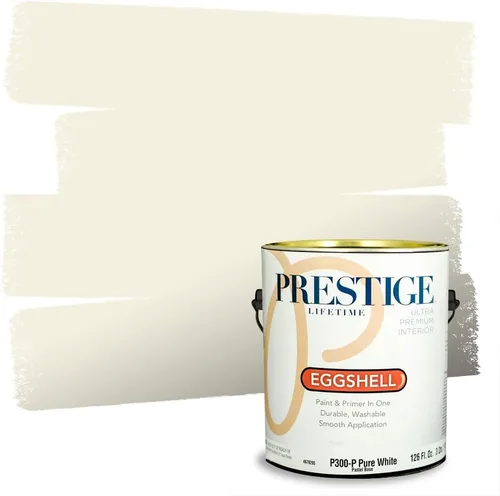 Miniatura 52 de PRESTIGE Paints Exterior Paint and Primer In One, 1-Gallon, Satin, Comparable Match of Benjamin Moore* Royal Linen* 931BM-PCM
