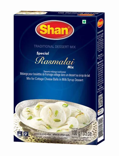 Miniatura 101 de Shan Polvo de crema de mango, 7.05 oz, postre esencial para cualquier ocasión, apto para vegetarianos, bolsa hermética en una caja (paquete de 3)