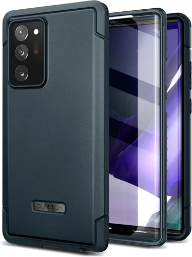 Miniatura 11 de SURITCH Funda para Samsung Galaxy Note 20 Ultra (solamente) de 6.9 pulgadas, 2 marcos frontales, protector de pantalla integrado, protector