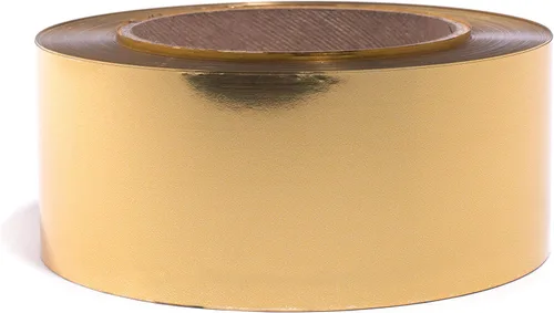 Miniatura 17 de Anderson's Rollo de serpentina metálica brillante negra, cinta de PVC de 2 pulgadas x 500 pies para envoltura de regalos, decoración de bodas