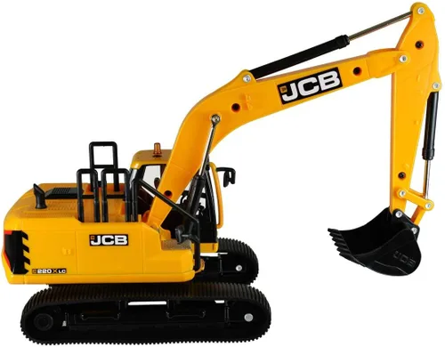 Miniatura 4 de Britains JCB Farm Tomy Toys - Excavadora - 1:32 220X - Juguete de tractor coleccionable - Juguetes de granja a escala 1:32 - Adecuado