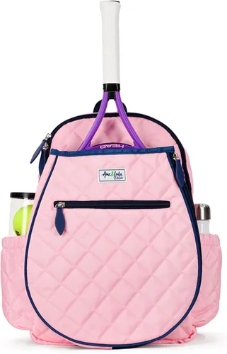 Miniatura 9 de Ame & Lulu Mochila de tenis Big Love para niños Sorbete rosa y azul