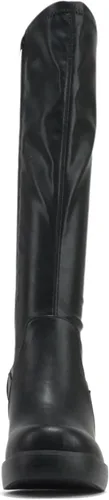 Miniatura 3 de Soda SONIA Botas de plataforma de tacón grueso hasta la rodilla para mujer