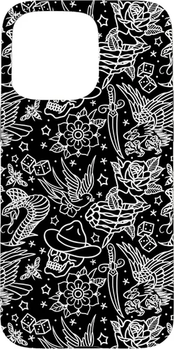 Miniatura 31 de Funda de arte de tatuaje tradicional americano para iPhone 17