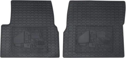 Alfombrillas de Piso Compatibles con Volvo VNL 2004-2017, Alfombrillas de Goma para Piso de Camión Forros de Carga para Accesorios Volvo VNL