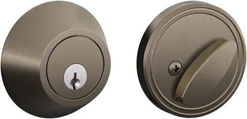 Miniatura 6 de Dexter by Schlage cerrojo de seguridad de un solo cilindro, JD60605 Bright Brass