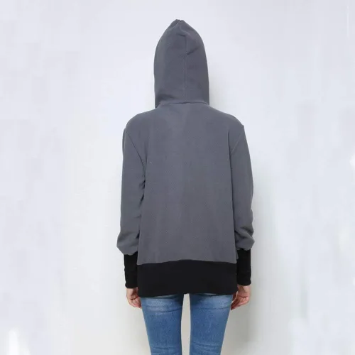 Miniatura 3 de Sudadera con capucha de canguro de maternidad para portabebés