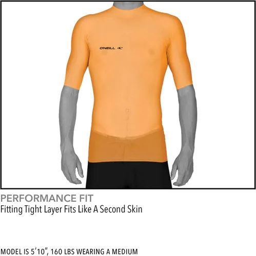 Miniatura 5 de O'Neill Reactor-2 - Traje de neopreno de manga corta de 0.039 pulgadas para hombre, ligero, calidez y flexibilidad para todas las actividades
