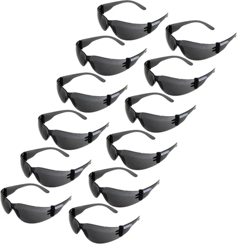 Miniatura 13 de Jorestech Eyewear - Lentes de seguridad protectoras, lentes de policarbonato resistentes a impactos, paquete de 12 (Amarillo)