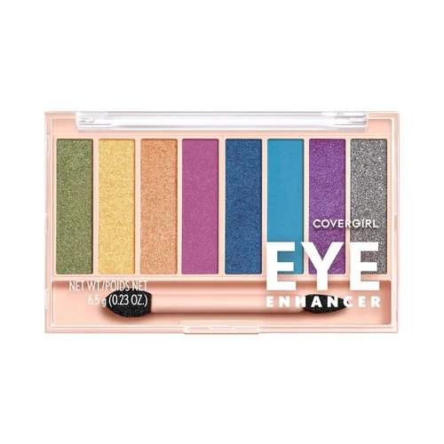 Miniatura 20 de COVERGIRL - Sombra de ojos Eye Enhancers 1-Kit, fórmula sedosa y transparente, aplicador de doble extremo, 100% libre de crueldad animal Azul