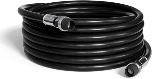 Miniatura 12 de THE CIMPLE CO - Cable coaxial RG6 de 1 pie para exteriores - Cable coaxial doble blindado para interiores y exteriores para antenas de TV vía