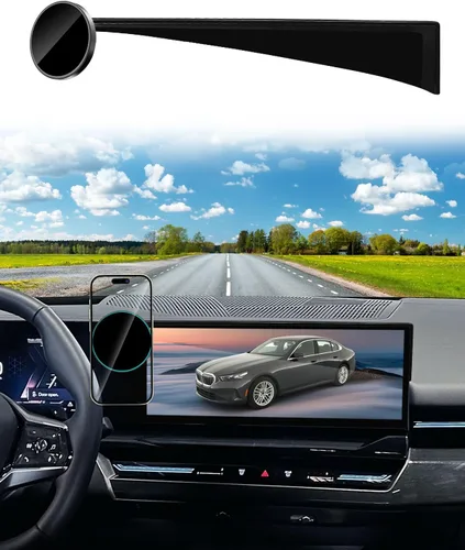 Miniatura 10 de SKYLOTEC Soporte de teléfono de coche para BMW Serie 5 i5 530i 540i xDrive eDrive40 M60 2024 2025 2026 Accesorios Soporte magnético para teléfono