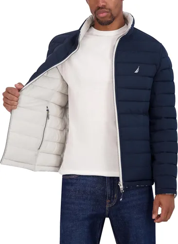 Miniatura 3 de Chaqueta Nautica de hombres elastizada Reversible peso medio
