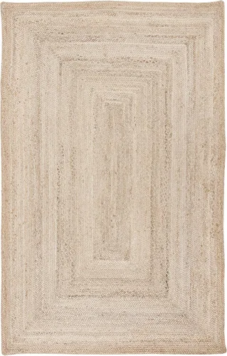 Miniatura 3 de SAFAVIEH Alfombra 5x8 - Colección Cape Cod - Marrón Natural, Jute Trenzado Hecho a Mano de Trama Plana (CAP252A)