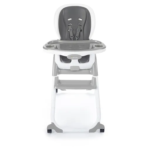 Ingenuity SmartClean Trio Elite - Silla alta convertible 3 en 1 para bebé, silla para niños pequeños y asiento elevador de comedor, para edades de 6