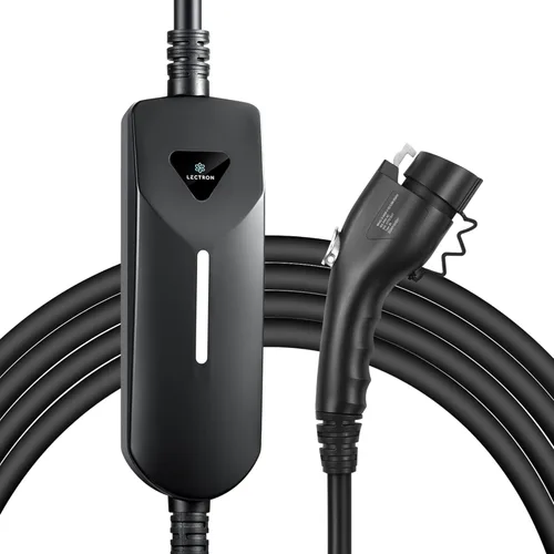 Miniatura 13 de Lectron Cargador EV de nivel 2 – Certificado ETL, 240 V, 40 amperios, enchufe NEMA 14-50, cable de extensión de 16 pies y cable J1772 – Cargador