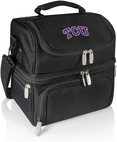 Miniatura 53 de PICNIC TIME NCAA Nebraska Cornhuskers Pranzo - Lonchera aislada con juego de pícnic, bolsa enfriadora para el almuerzo Negro