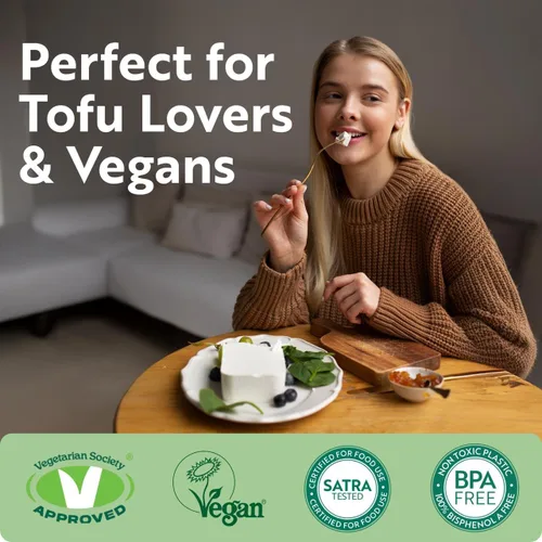 Miniatura 7 de Tofuture Tofu Press La prensa original y mejor para tofu. Elimina fácilmente y rápidamente el agua del tofu para mejorar el sabor y dar una textura